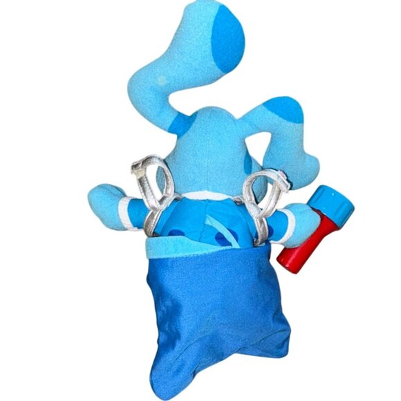 Vintage Blues Clues Stuffed Bedtime FlashLight Dog Animal Plush 12 In - Picture 4 of 6